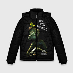 Куртка зимняя для мальчика Little Nightmares длиннорукий, цвет: 3D-черный