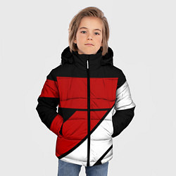 Куртка зимняя для мальчика GEOMETRY SPORT, цвет: 3D-красный — фото 2