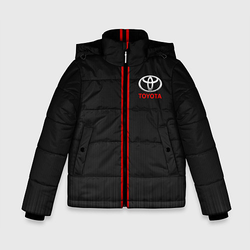 Зимняя куртка для мальчика TOYOTA PASSION FOR LIFE / 3D-Черный – фото 1
