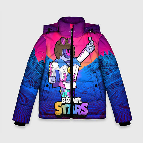 Зимняя куртка для мальчика STU DISCO СТУ Brawl Stars / 3D-Черный – фото 1