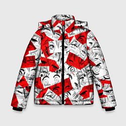 Куртка зимняя для мальчика SENPAI, цвет: 3D-черный