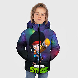 Куртка зимняя для мальчика Мстительница Биби BIBILANTE Т, цвет: 3D-красный — фото 2