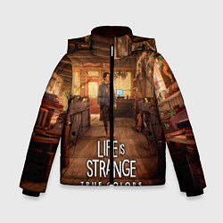 Куртка зимняя для мальчика Life Is Strange True Colors, цвет: 3D-черный