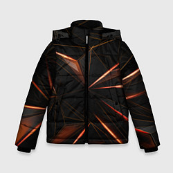 Зимняя куртка для мальчика Геометрическая Абстракция