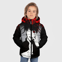Куртка зимняя для мальчика ТОКИЙСКИЙ ГУЛЬ TOKYO GHOUL, цвет: 3D-черный — фото 2