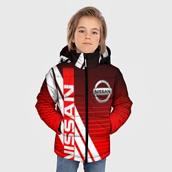 Куртка зимняя для мальчика NISSAN НИССАН СПОРТ, цвет: 3D-красный — фото 2