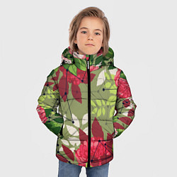 Куртка зимняя для мальчика Neuro flower, цвет: 3D-черный — фото 2