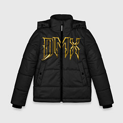 Куртка зимняя для мальчика DMX Gold, цвет: 3D-черный
