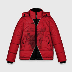 Куртка зимняя для мальчика Harden, цвет: 3D-черный