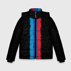 Куртка зимняя для мальчика BMW LINE PERFORMANCE, цвет: 3D-черный