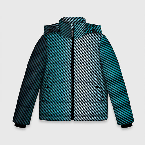 Зимняя куртка для мальчика Carbon Blue / 3D-Черный – фото 1