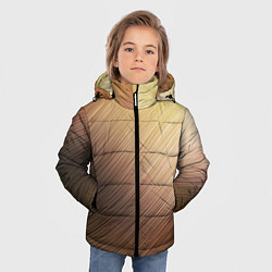 Куртка зимняя для мальчика Texture Sun Glare, цвет: 3D-черный — фото 2