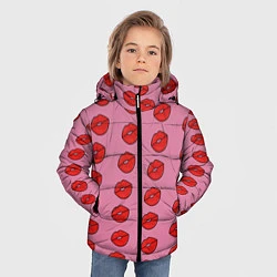 Куртка зимняя для мальчика Губки, цвет: 3D-черный — фото 2