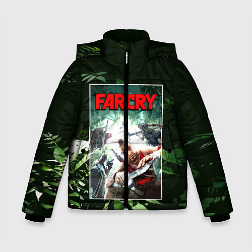 Зимняя куртка для мальчика Farcry 3 / 3D-Черный – фото 1