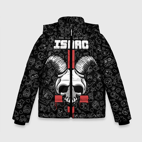Зимняя куртка для мальчика The Binding of Isaac / 3D-Черный – фото 1