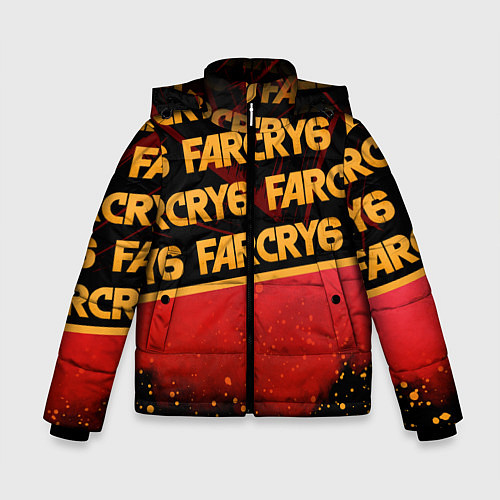 Зимняя куртка для мальчика Far Cry 6 / 3D-Черный – фото 1