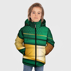 Куртка зимняя для мальчика GREEN GOLD 3D, цвет: 3D-черный — фото 2