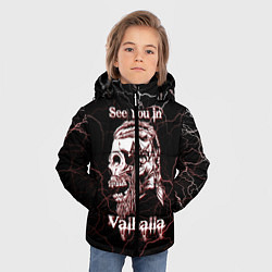 Куртка зимняя для мальчика Ragnarr, цвет: 3D-черный — фото 2