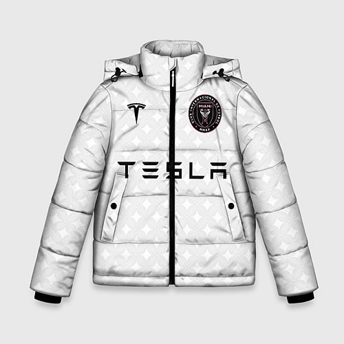 Зимняя куртка для мальчика INTER MIAMI FC TESLA KIT / 3D-Черный – фото 1