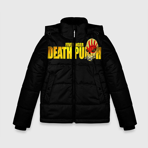 Зимняя куртка для мальчика FFDP Five Finger Death Punch / 3D-Черный – фото 1