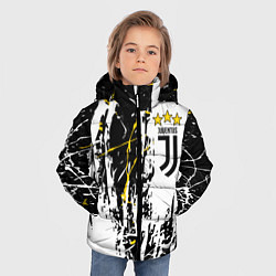 Куртка зимняя для мальчика JUVENTUS ЮВЕНТУС ГРАНЖ, цвет: 3D-черный — фото 2