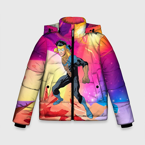 Зимняя куртка для мальчика Марк Грэйсон Неуязвимый / 3D-Черный – фото 1