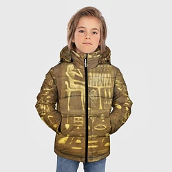 Куртка зимняя для мальчика Настенная живопись, цвет: 3D-красный — фото 2