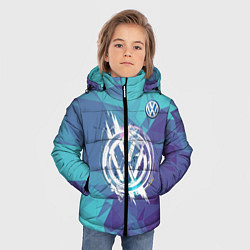 Куртка зимняя для мальчика VOLKSWAGEN, цвет: 3D-красный — фото 2