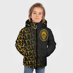 Куртка зимняя для мальчика МАНЧЕСТЕР СИТИ ЗОЛОТО GOLD, цвет: 3D-красный — фото 2