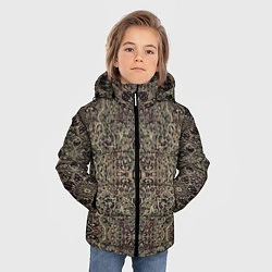 Куртка зимняя для мальчика КрасиВые Узоры Ковра, цвет: 3D-черный — фото 2