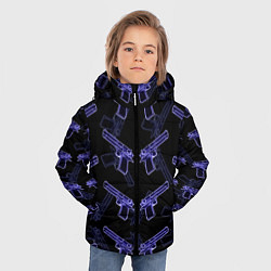 Куртка зимняя для мальчика Desert Eagle, цвет: 3D-черный — фото 2
