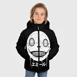 Куртка зимняя для мальчика Emil Nier: Automata, цвет: 3D-черный — фото 2