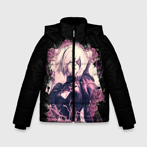 Зимняя куртка для мальчика 2B ROSES / 3D-Черный – фото 1