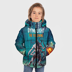 Куртка зимняя для мальчика Dying light Мутант, цвет: 3D-черный — фото 2