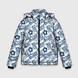 Куртка зимняя для мальчика FOOTBALL, цвет: 3D-светло-серый