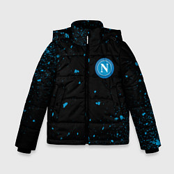 Куртка зимняя для мальчика Napoli, цвет: 3D-черный