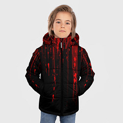 Куртка зимняя для мальчика РАНЕНИЯ 3D, цвет: 3D-черный — фото 2