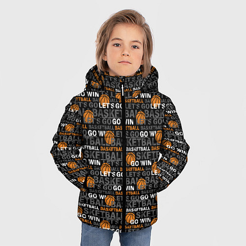 Зимняя куртка для мальчика BASKETBALL / 3D-Светло-серый – фото 3