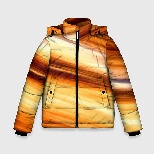 Зимняя куртка для мальчика Сахара! / 3D-Черный – фото 1
