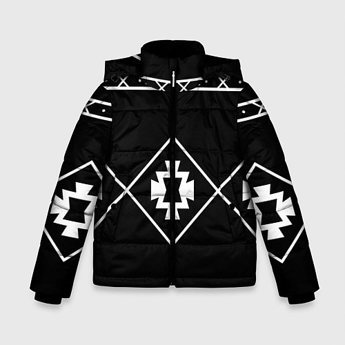 Зимняя куртка для мальчика КИМОНО ДРАКЕНА V2 / 3D-Черный – фото 1