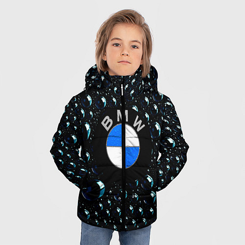 Зимняя куртка для мальчика BMW Collection Storm / 3D-Красный – фото 3