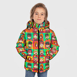 Куртка зимняя для мальчика Аниме Южный парк, цвет: 3D-черный — фото 2