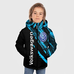 Куртка зимняя для мальчика Volkswagen Фольксваген, цвет: 3D-черный — фото 2