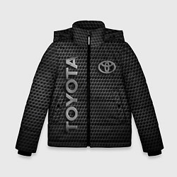 Куртка зимняя для мальчика TOYOTA STEEL HONEYCOMBS, цвет: 3D-черный