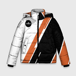 Куртка зимняя для мальчика CS:GO Asiimov Edition, цвет: 3D-красный