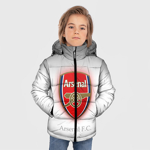 Зимняя куртка для мальчика F C Arsenal / 3D-Красный – фото 3