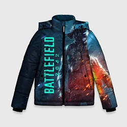 Куртка зимняя для мальчика BATTLEFIELD 2042 SOLDIER WARS, цвет: 3D-светло-серый