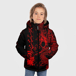 Куртка зимняя для мальчика ТОКИЙСКИЕ МСТИТЕЛИ КРАСНЫЙ ДРАКОН, цвет: 3D-красный — фото 2