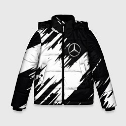 Куртка зимняя для мальчика Новый мерин, цвет: 3D-черный