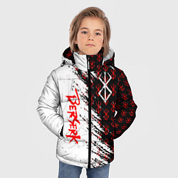 Куртка зимняя для мальчика Berserk Anime, цвет: 3D-черный — фото 2
